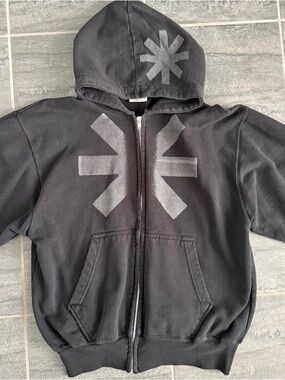 RARE Red Hot Chili Peppers Black Zip-Up Hoodie